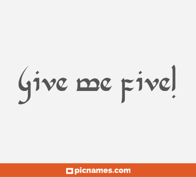 Give Me Five!